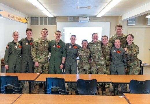 Class with Lt. Col. Mike Cheatham